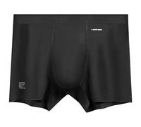 ABananaCover Premium Men's Naked Feeling Boxer Briefs - Micro Modal Tag-Free Mens Everyday Underwear, 1-pack/Wolfram Black, Medium