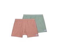 Abanderado Ecosmart Men's Sustainable Open Boxer Shorts x2, Green, Terra, 36