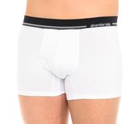Abanderado Mens Advanced front anatomical boxer A077I men - White Cotton - Size Large