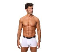 abanderado Men's Boxer Con Cinturilla Extra Suave De Algodón Elástico Shorts, White (Blanco 001), Medium (Size: M/48)