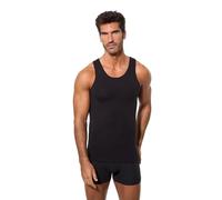 Abanderado Men's Wide Strap Round Neck t-Shirt A0DGN Black