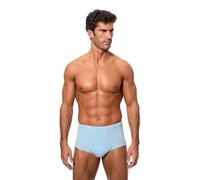 ABANDERADO Men's Clásico Braslip Abierto Canalé Full Slip, Blue (Celeste 009), Medium (Manufacturer Size: M/48)
