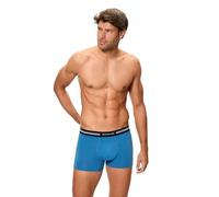 Abanderado Men's Cotton Boxer Shorts with Extra Soft Waistband A077I Light Blue