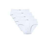 abanderado Men's Lote X4 Slip De Algodón Full, White (Blanco 001), Medium (Size: 48) (Pack of 4)