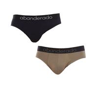 Abanderado Mens Pack-2 Slips Sensitive Anatomical Front Bamboo A0C7L Men - Multicolour - Size X-Large