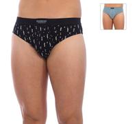 Abanderado Mens Pack-2 Slips Sensitive breathable fabric A5379 man - Multicolour - Size X-Large