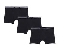 ABANDERADO Men's Pack De 3 Boxers Con Cinturilla Extra Suave Boxer Briefs, Black, Large