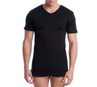 Abanderado Mens Short Sleeve Cotton Thermal T-Shirt A0255 - Black - Size Medium