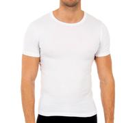 Abanderado Mens Short sleeve fiber t-shirt 0806 man - White - Size Medium