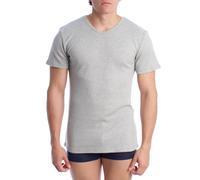Abanderado Mens Short Sleeve Thermal T-Shirt A0255 - Grey - Size X-Large