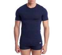 Abanderado Mens Short Sleeve Thermal T-Shirt A041Y - Blue - Size 2XL