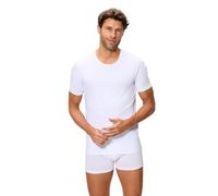 Abanderado Mens Short-sleeved, round-neck T-shirt for men A0DGP. Everyday comfort and style. - White - Size X-Large