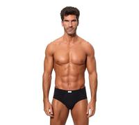 abanderado Men's Slip Abierto De Algodón Full, Black (Negro 002), Large (Size: G/52)