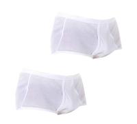 ABANDERADO Pack-2 Classic briefs with side opening for men AS02335 White