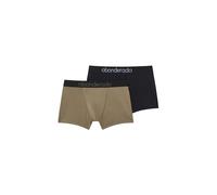 Abanderado Men's Sensitive Boxer Briefs, Black kaki, M (Pack of 2)