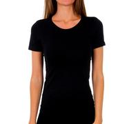 Abanderado Womens Liberty seamless short sleeve t-shirt 4589 men - Black - Size Small
