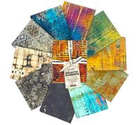 Abandoned Fat Quarter Bundle (10 Pieces) by Tim Holtz Eclectic Elements for FreeSpirit (FB4FQTH.Abandoned)