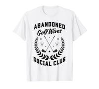 Abandoned Golf Wives Social Club Value Graphic T-Shirt, Men, White, L