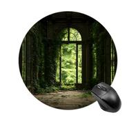 Abandoned Mansion Ivy Ruins Mouse Pad Computer Mouse Mat Mousepad | Gaming Mouse Pad,with Non-Slip Rubber Base,Desk Mat,for Office Home Desk,Mousemat