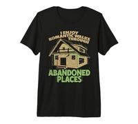 Abandoned Places Haunted Spooky Scary House Creepy Halloween Premium T-Shirt