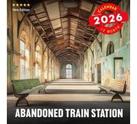 Abandoned Train Station Calendar 2026: A year exploring deserted railway platforms