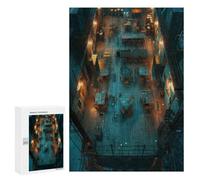 AbandonedDeck 300Pc Jigsaw Puzzles Adults KidsJigsaws Puzzle Enthusiast Gift Family Activity Colourful Challenging Design Home Decor 300 PCS