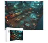 AbandonedDeck 500 Piece Jigsaw Puzzles Suitable Adults ChildrenJigsaws Stress Relief Busy Lifestyles Colourful Challenge Great Gift Home Decor 500 PCS