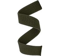Abanen 22mm Nylon Hook and Loop Quick Dry Watch Band for Garmin Fenix 6/5/7/EPIX 2, Dark Green, 230mm x 22mm