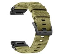 Abanen Rugged Nylon Watch Bands for Garmin Fenix 7X / 6X / 5X/Enduro 2, Quick Fit 26mm Adjustable Woven Nylon Sports Wrist Strap with Stainless Steel Clasp for Tactix 7 Pro, epix Pro 51mm