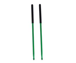 Abaodam 1 Pair Aluminium Alloy Anti-Rust Drumstick for Drummer Exercises Strong Drum Stick Drum Accessory W120 Green