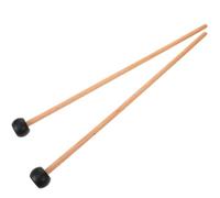 Abaodam 1 Pair Assorted Colour Rubber Head Drum Mallets for Percussion Instruments and Tongue Drum with Proper Weight and Balance, Suitable for Music Performances