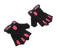 Abaodam 1 Pair Bike Riding Gloves for Cycling Gloves for Riding Multi-sport Ready Cushioning against Shocks Breathable Nylon Fabric Youth Skateboarding Gymnastics Bar Exercises Outdoor