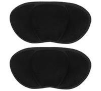 Abaodam 1 Pair Black Anti-Skid Sponge Heel Pads for High Heel Shoes Soft Comfortable with Self-Adhesive Backing Wear-Resistant for Women’s Foot Comfort and Blister Prevention