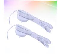 Abaodam 1 Pair LED Flashing Shoe Laces Luminous Shoelaces for Christmas Parties Cycling Dancing Hiking Running Modes White LED Lights for Enhanced Visibility and Style