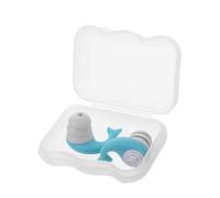 Abaodam 1 Pair Silicone for Sleeping and Swimming Reusable Noise Isolating Ear Protection for Dormitories Travel and Water Sports Comfortable Fit Design Stylish Blue Color
