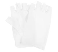 Abaodam 1 Pair Summer UV Protection Half Finger Gloves for Men Women Elastic Touchscreen Outdoor Gloves Stylish and Versatile for Cycling Driving and Gardening