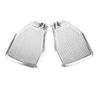 Abaodam 1 Pair Universal Aluminum Alloy Wheelchair Footrest Replacement Thickened Notched Foot Pedal for Manual Wheelchair Sturdy Leg Rest Accessory Foot Support