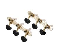 Abaodam 1 Set Acoustic Guitar Tuning Pegs High Durability Metal Tuners for Electric Guitar Ukulele Easy Installation Luxurious Vintage Design Compatible with Various Models