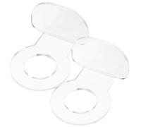 Abaodam 1 Set Acrylic Balls Storage Rack Softball Golf Ball Display Holder Wall Mount Smooth Surface Durable Organizer for Baseballs Softballs Golfers