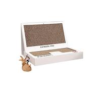 Abaodam 1 Set Creative Cat Scratcher Cat Laptop with Tease Stick Funny Pet Plaything to Prevent Furniture Damage Sturdy Portable Design for Relaxation and Play