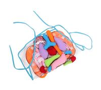 Abaodam 1 Set Early Education Teaching Tool Versatile Human Organs Cognitive Apron for Learning for Kindergarten Activities and Parent Games