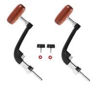 Abaodam 1 Set Fishing Reel Replacement Handle Portable Grip for Reel Comfortable Non Slip Design for Ocean Lake and River Fishing for Repairing Broken Handles Heavy Duty for Use