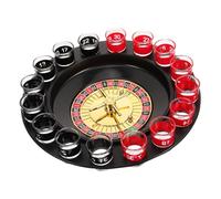Abaodam 1 Set Funny Roulette Wheel Party Drinking Game Set Interactive Reusable Roulette Board for Social Gatherings Exciting Drinking Experience Party Favor Durable Design