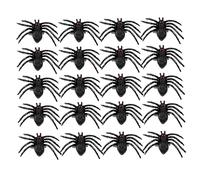 Abaodam 1 Set Halloween Spider Ring Creative Black Plastic Party Favors for Horror Themed Celebrations Safe Design