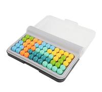 Abaodam 1 Set Intelligence Beads Wisdom Pyramid Game for Safe Engaging Logic Puzzle Stimulates Brain Development Social Skills Educational Present