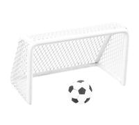 Abaodam 1 Set Miniature Soccer Goal Set with Tiny Footballs of Dollhouse Sports Decor for Creative Play and Micro Landscape Decoration Lightweight and Portable Design