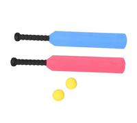 Abaodam 1 Set Portable Softball Bat and Ball Lightweight Bat for Play for Young Players to Develop Batting Skills and Coordination