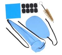 Abaodam 1 Set Saxophone Cleaning Kit with Bristle Brush and Cleaning Cloth for Flute Oboe Clarinet Versatile Instrument Care Tools for Musicians
