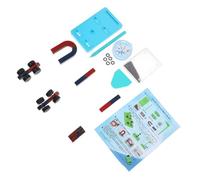 Abaodam 1 Set Science Experiment Magnet Kit Random Color Educational for Physics Projects Home Teaching and Lab Experiments Interactive Learning for Students Random Color