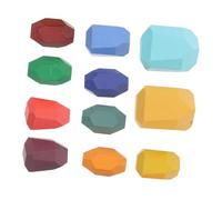 Abaodam 1 Set Sensory Wooden Block for Irregular Shape Educational Preschool Development Activities Creative Play for Beechwood
